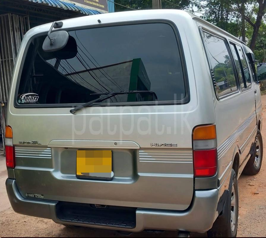 Toyota Hiace 1999 - Used Van sale in Sri Lanka - patpat.lk