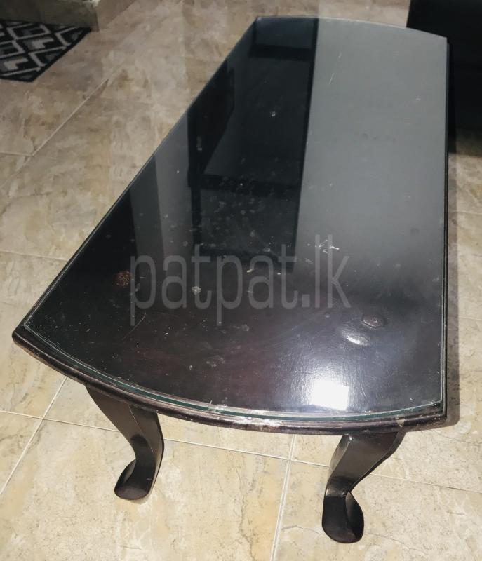 Coffee Table with Glass
