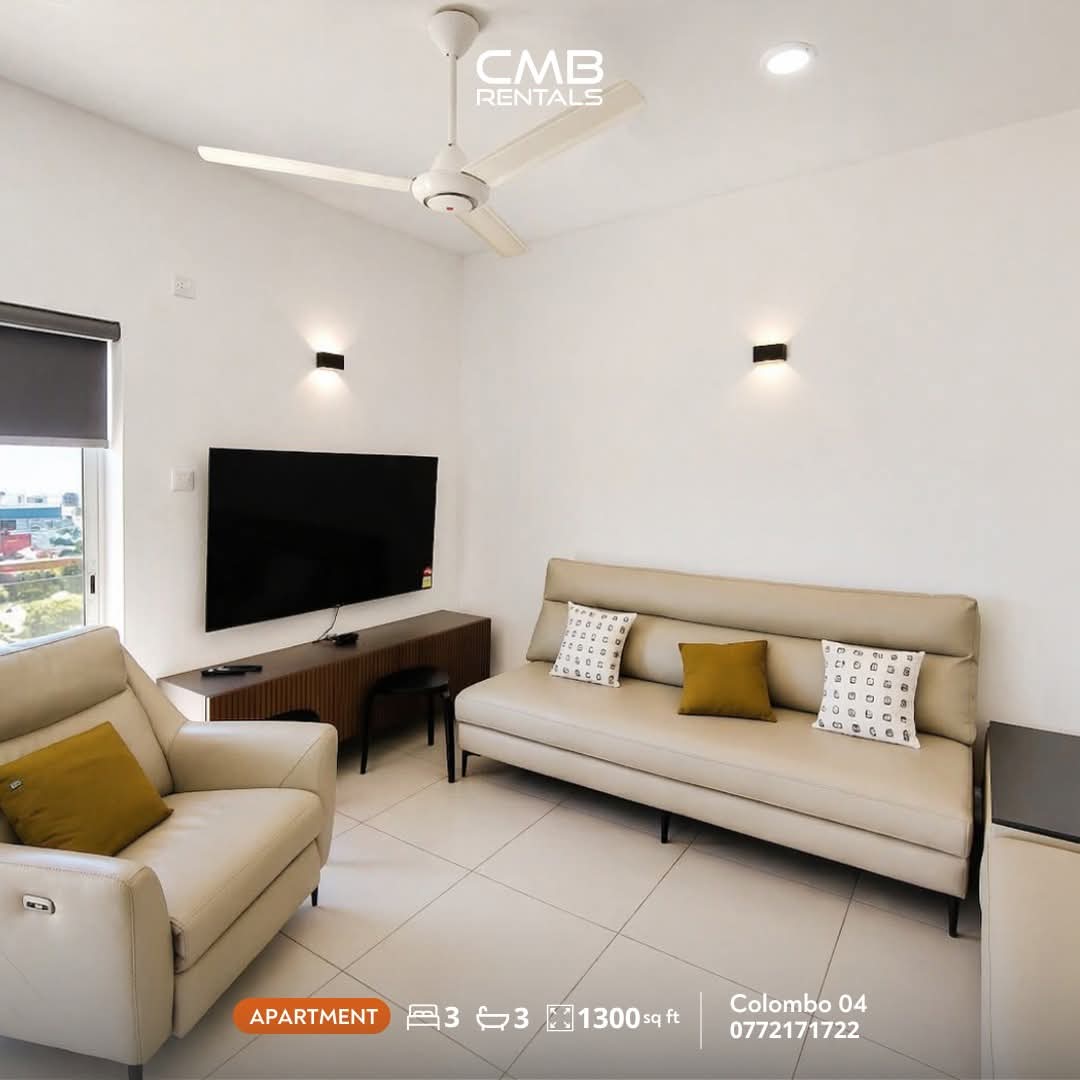 Luxury Apartment for Rent in Bambalapitiya (Colombo 04)