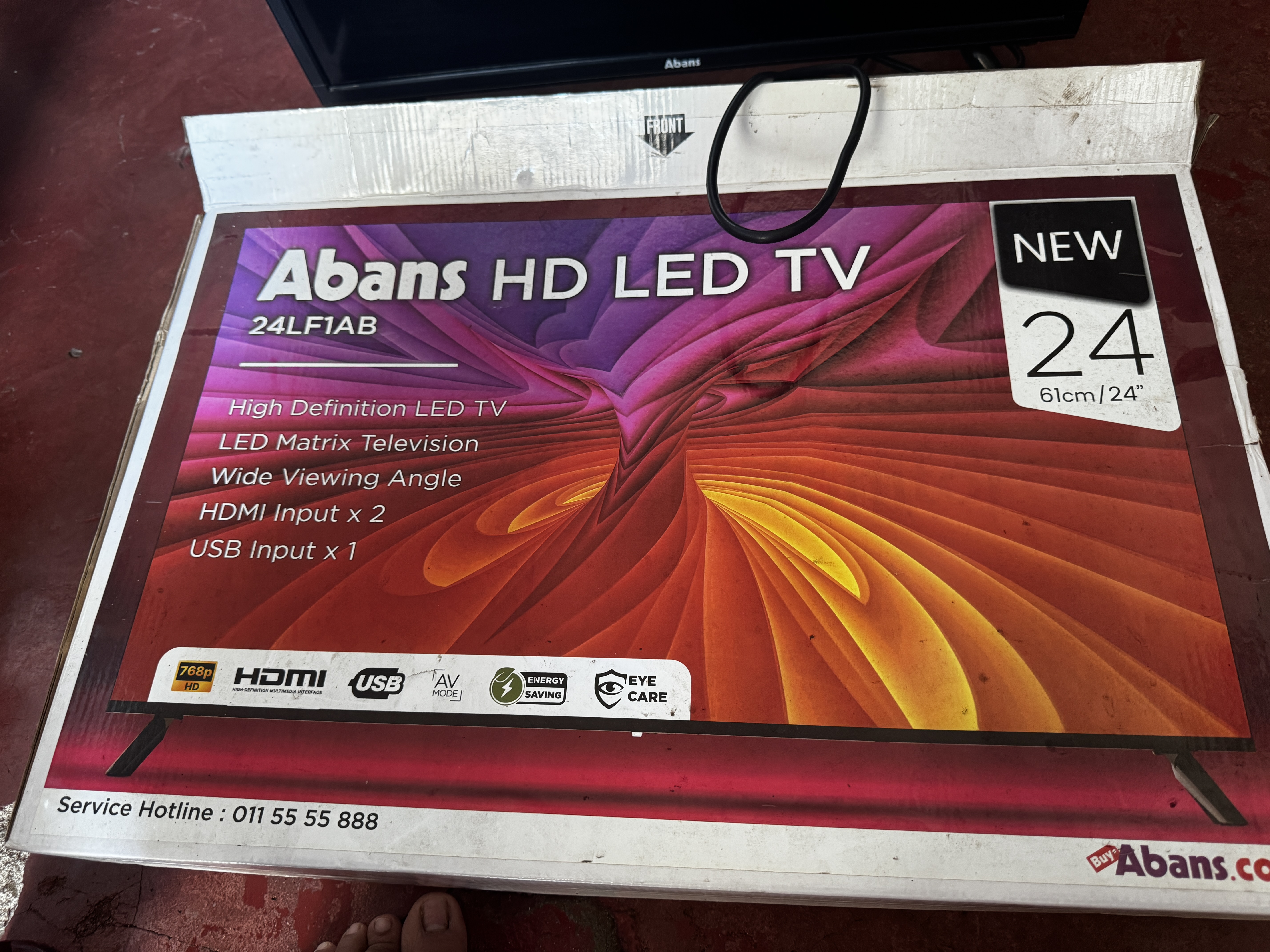 Abans HD LED TV 24"