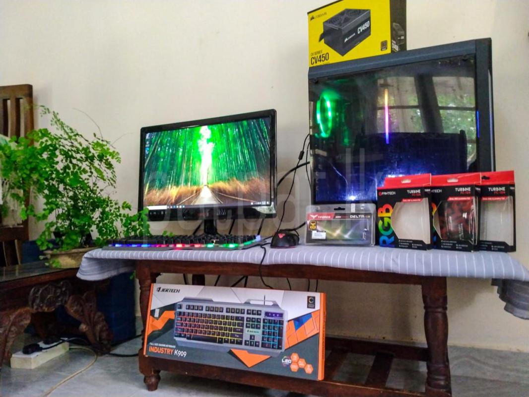 AMD ryzon 5  3500 MSI Pro Full Set Pc