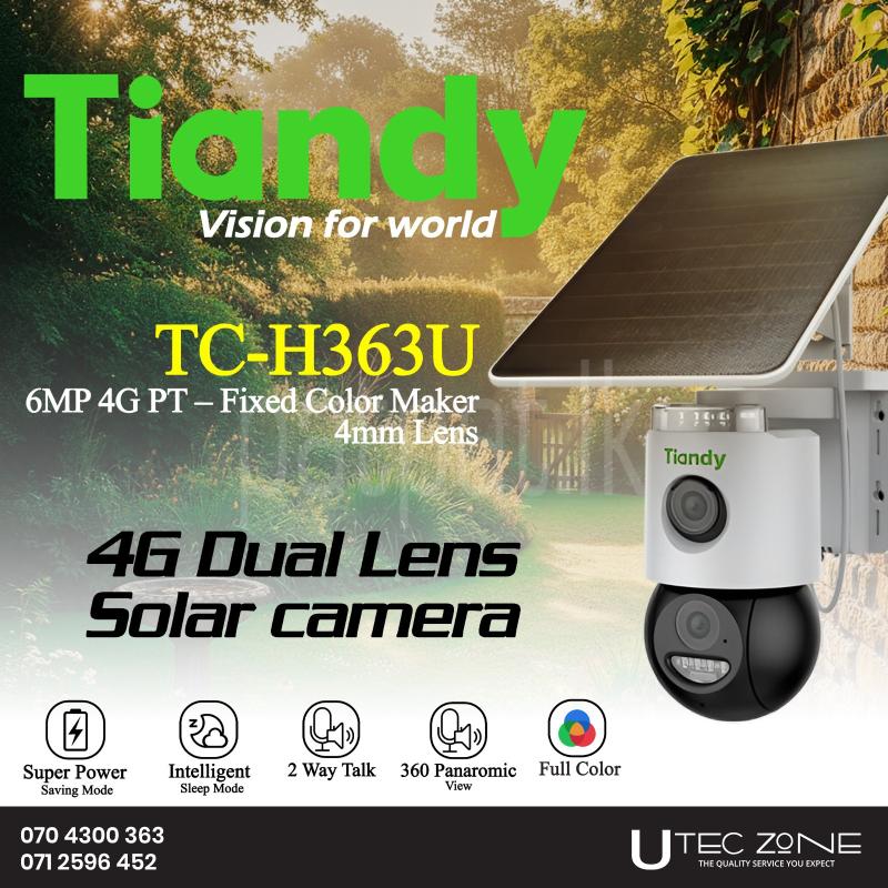 TIANDY 6MP 4G PT - FIXED COLOR CAMERA