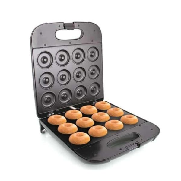 GEEPAS GDM3760 12-Piece Non-Stick Doughnut Maker – 1400 watts