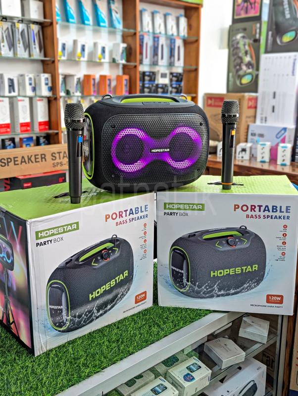 Hopestar Partybox  2024 New High Power Outdoor Speakers (120W)