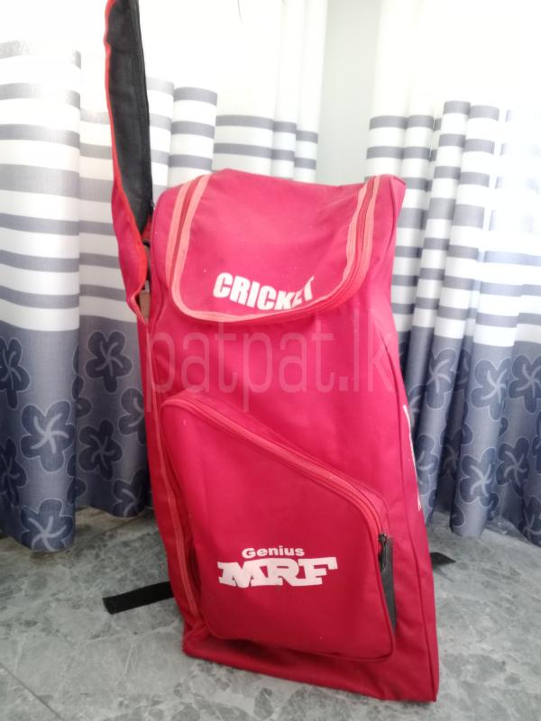 Leather Ball Full Cricket Kit