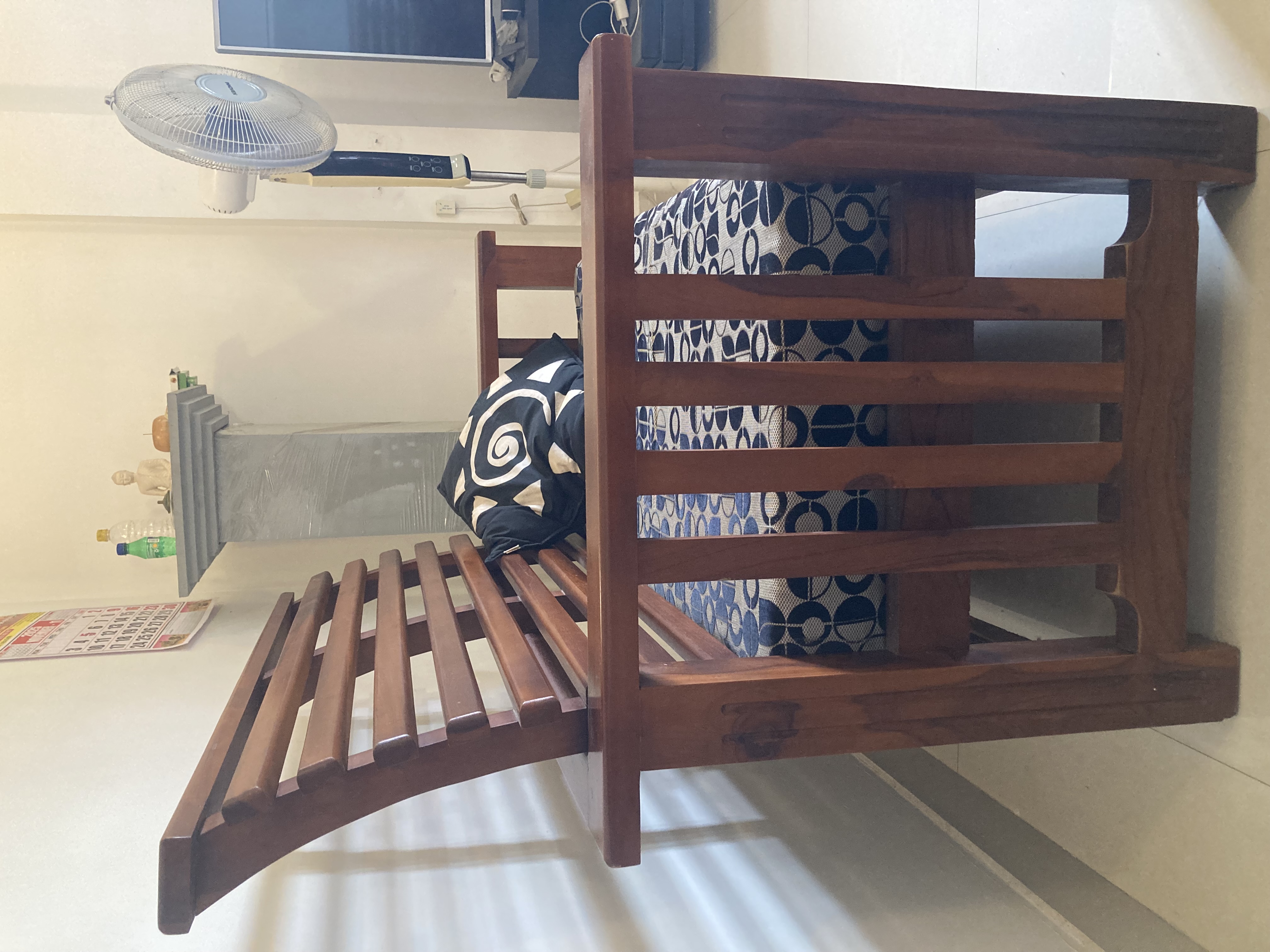 Heavy Solid Teak Sofa Set