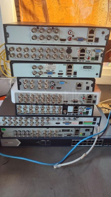 Used POE Switch and DVR 32ch / 16ch / 8ch and More