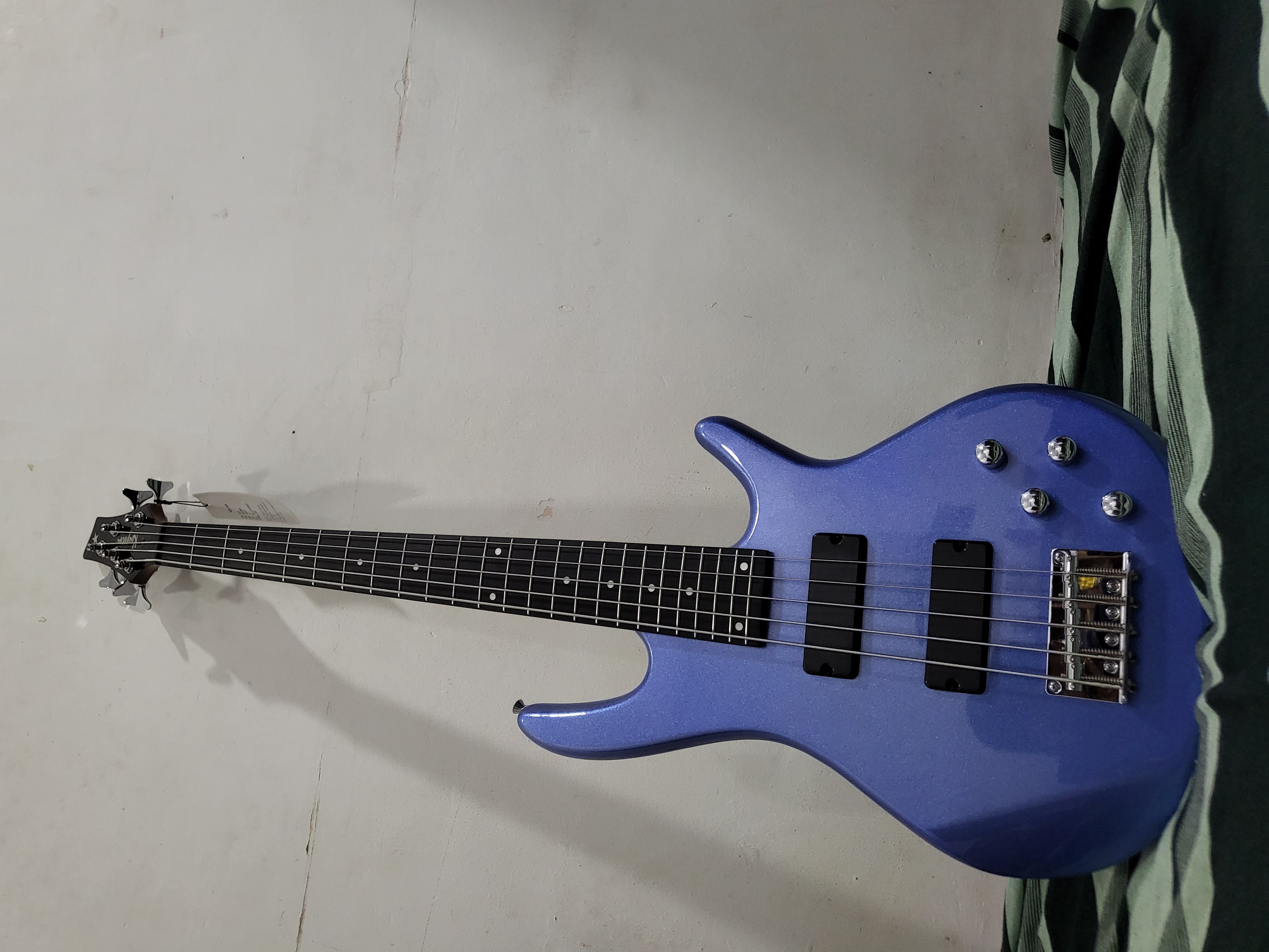 5 String Bass Guitar (Kaysen KIB-205 electric guitar,)