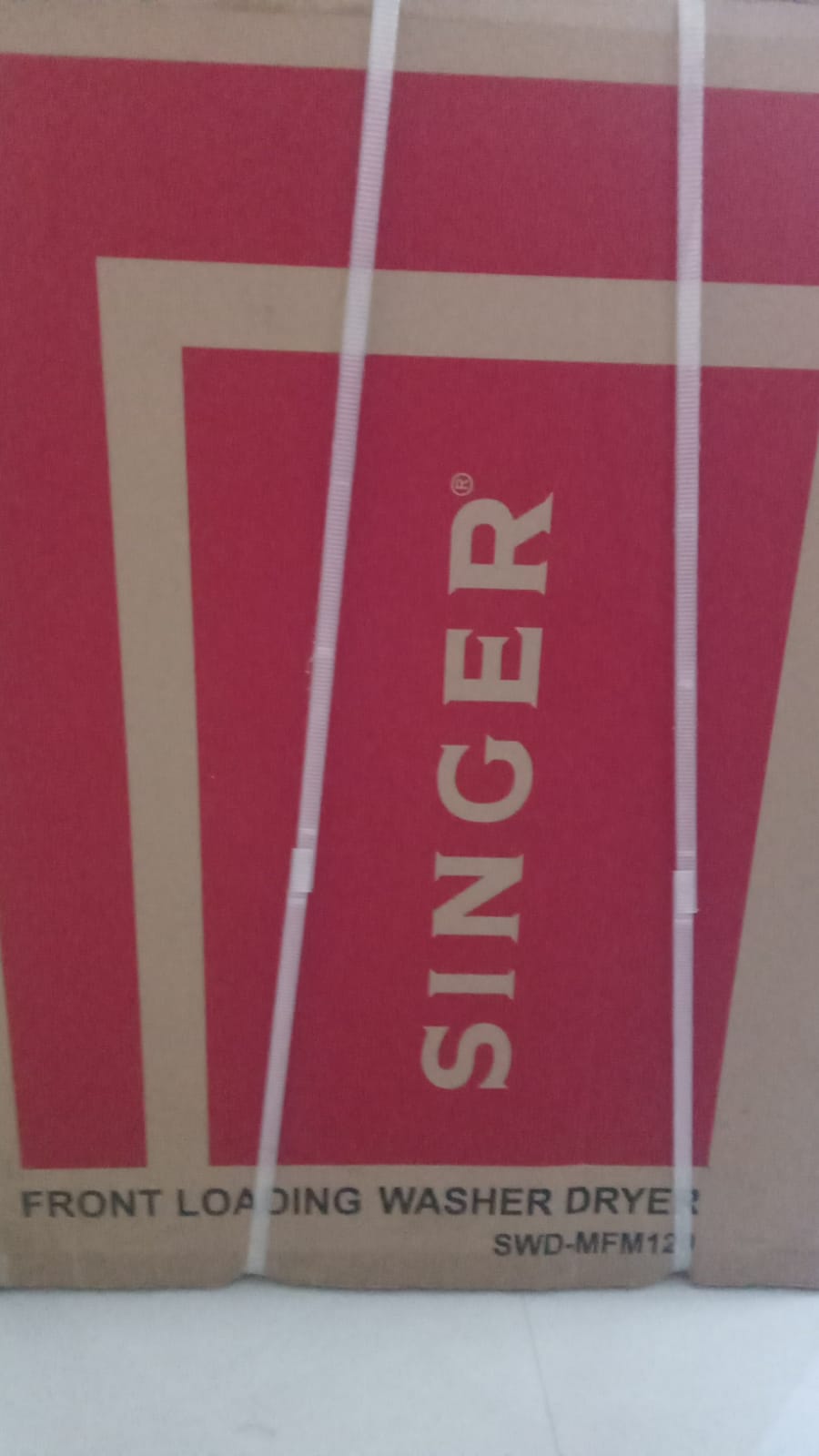 Singer wash and Dryer front loaded washing machine