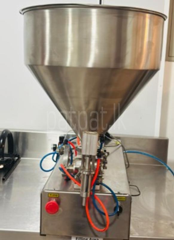 50-500ML SINGLE HEAD CREAM/PASTE FILLNG MACHINE WITH HOPPER