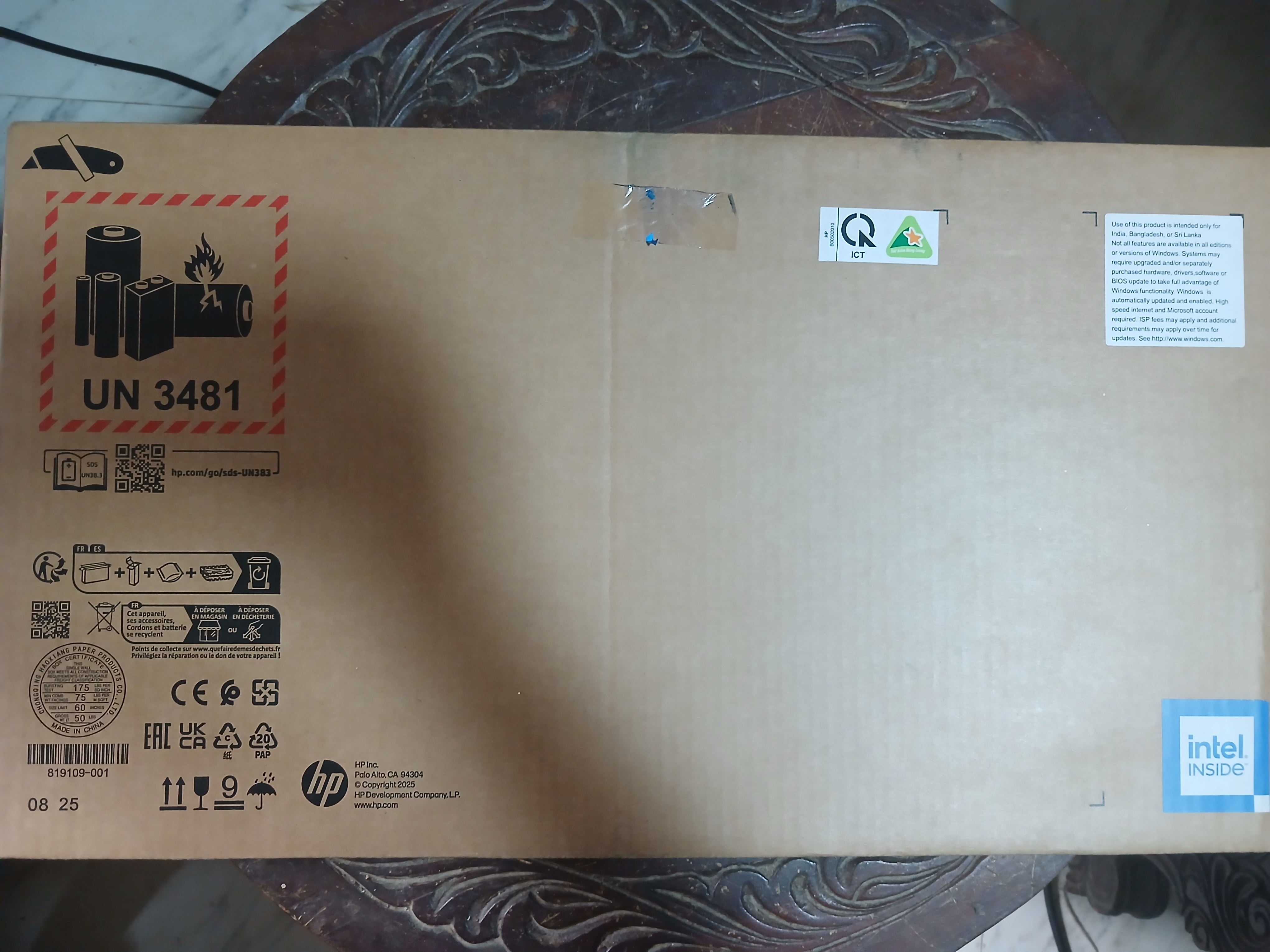 HP Laptop 15-fd1228TU - 3 Year Abans Warranty - Sealed Pack