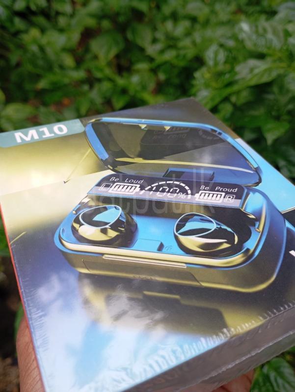 M10 Earbuds (Brand new- sealed pack) ads-image-1