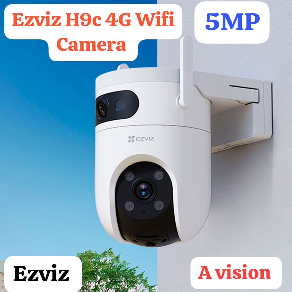 Ezviz Dual 4G WiFi Camera H9C 5MP