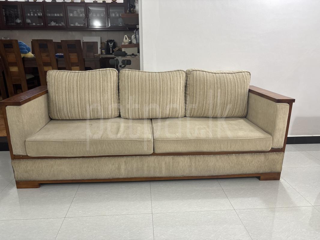 3 Seater Teak Sofa for sale