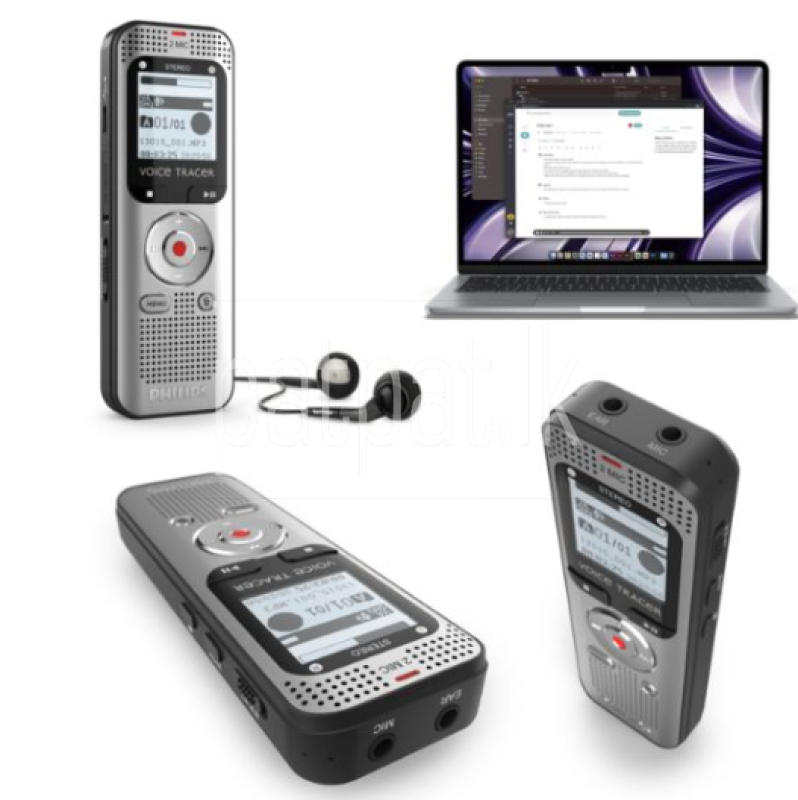 PHILIPS VoiceTracer Audio Recorder DVT2015