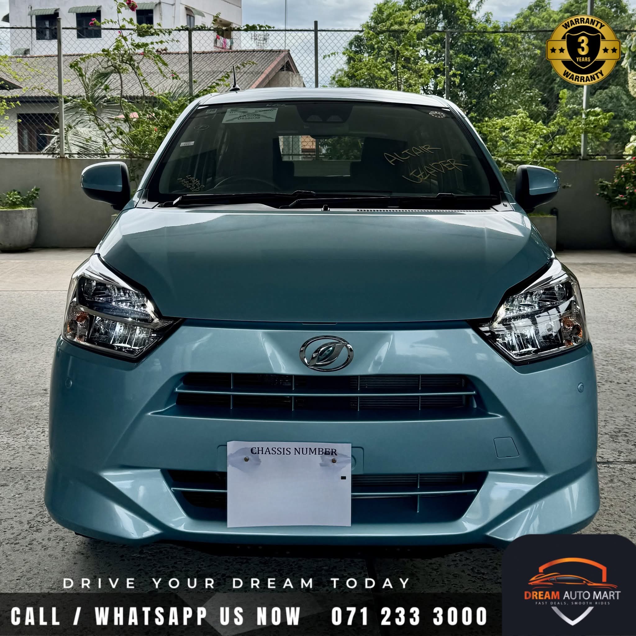 Daihatsu Mira 2025 - Brand New Car sale in Sri Lanka - patpat.lk