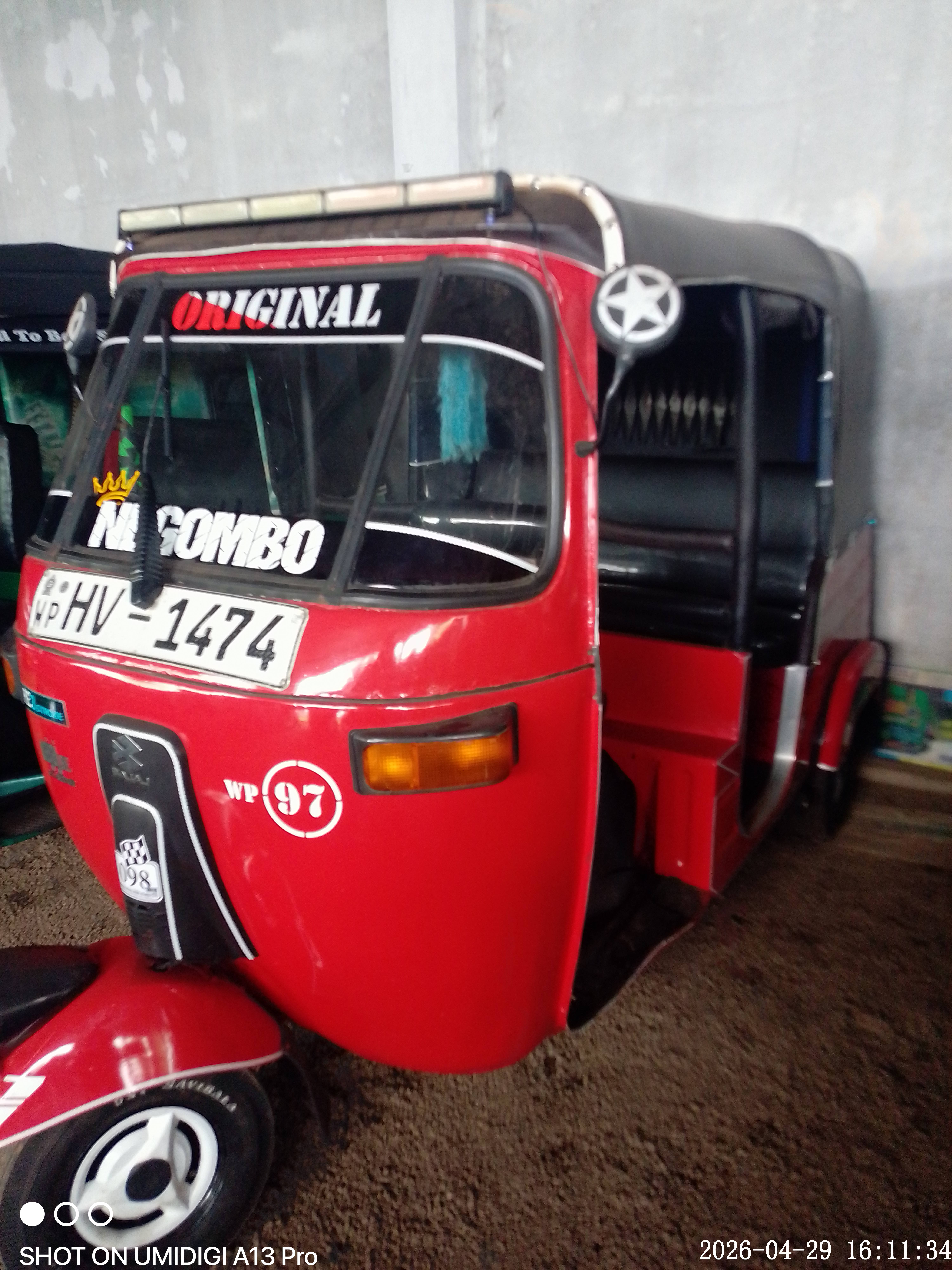 Bajaj Three Wheel 2004 - பயன்படுத்தப்பட்டது முச்சக்கர வண்டி sale in Sri Lanka - patpat.lk