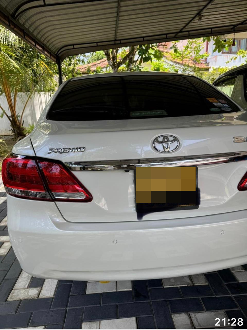 Toyota Premio 2016 - பயன்படுத்தப்பட்டது கார் sale in Sri Lanka - patpat.lk