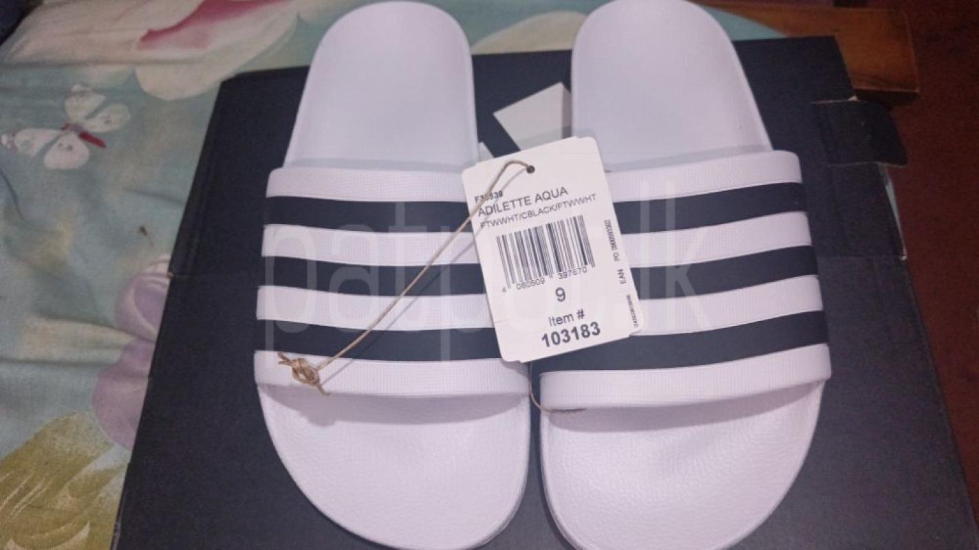 Adidas Slides – Brand New with Tags (White)