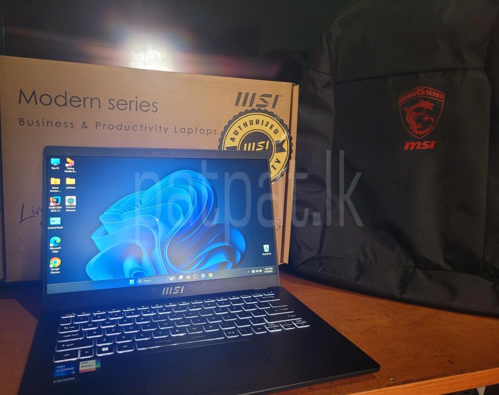 MSI I5 11th gen laptop