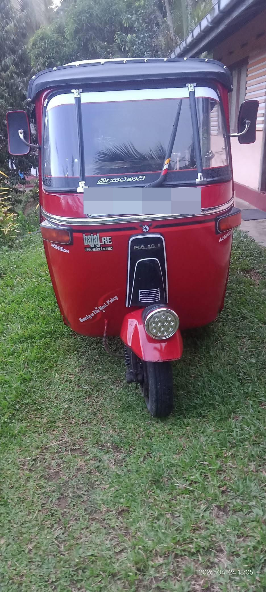 Bajaj Three Wheel 2007 - பயன்படுத்தப்பட்டது முச்சக்கர வண்டி sale in Sri Lanka - patpat.lk