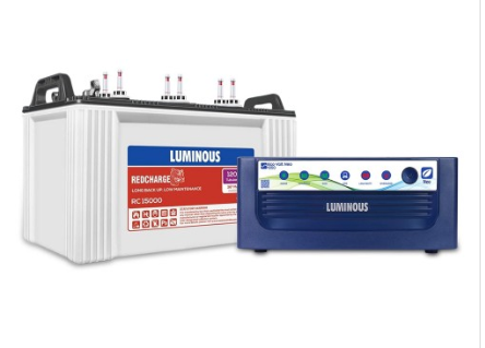Luminous Eco Volt + 1050 with Red Charge RC15000 120Ah