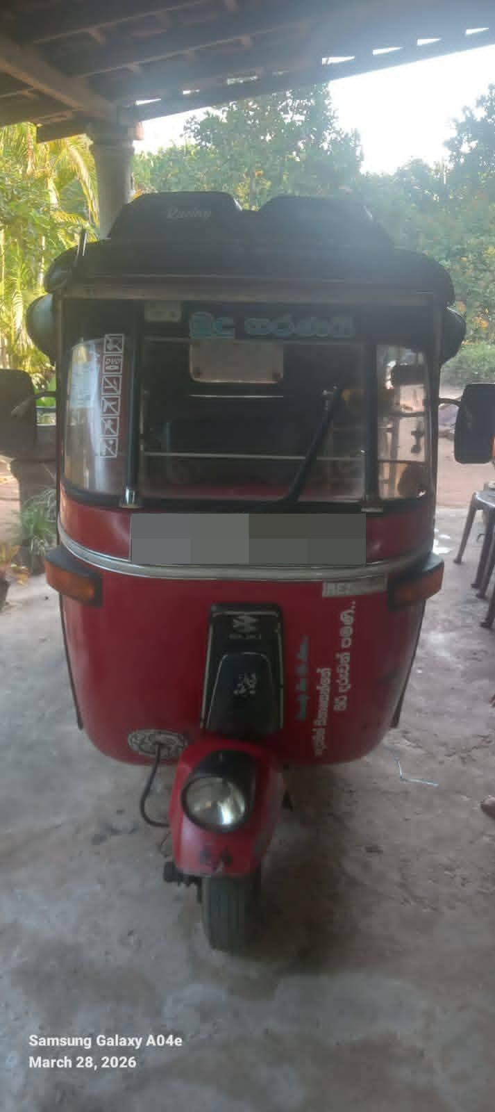 Bajaj Three Wheel 2003 - பயன்படுத்தப்பட்டது முச்சக்கர வண்டி sale in Sri Lanka - patpat.lk