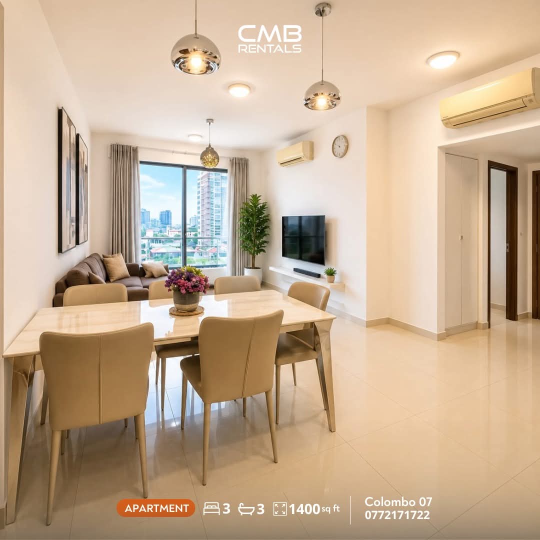 Luxury Apartment for Rent in Cinnamon Garden (Colombo 07)