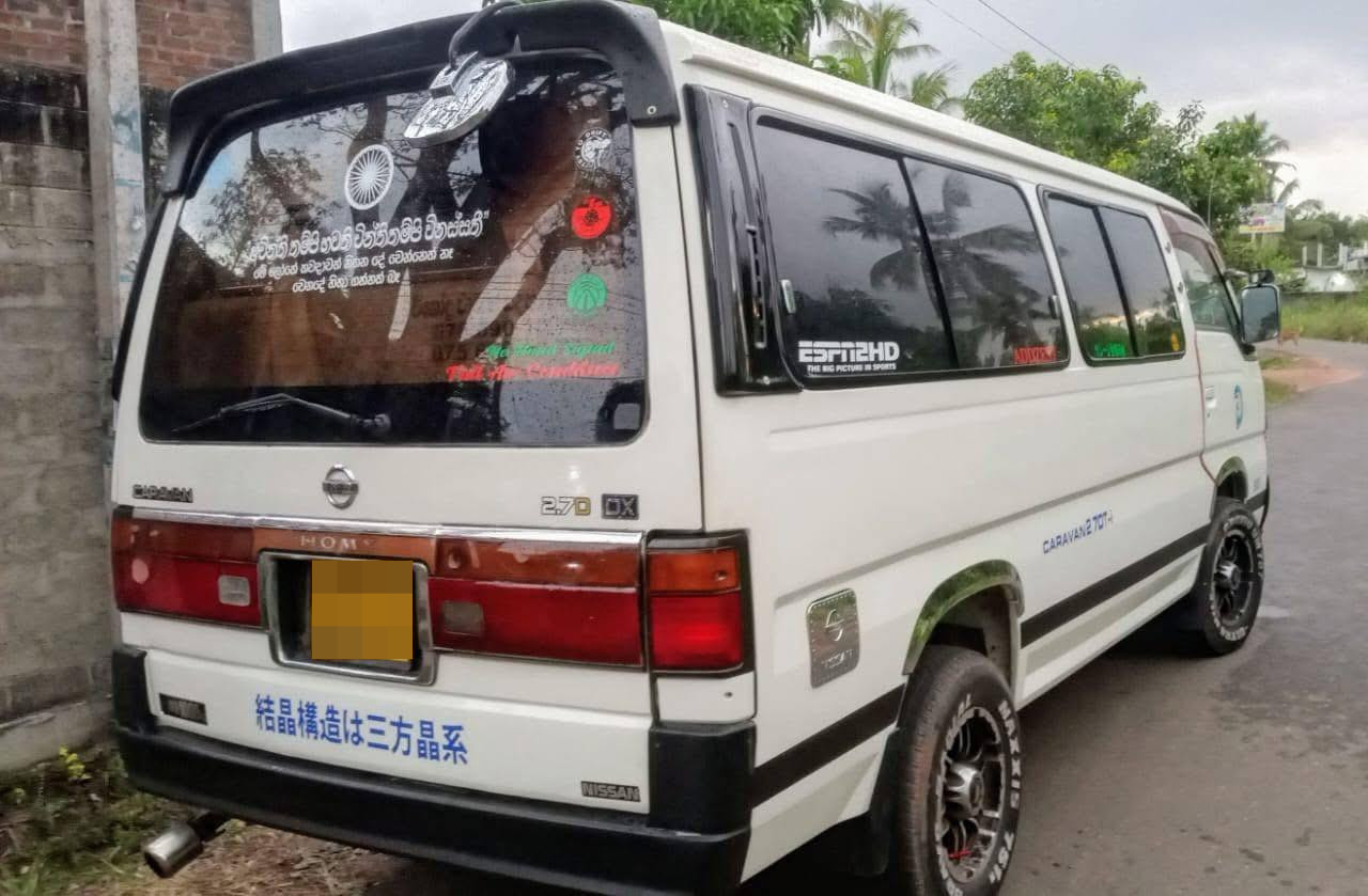 Nissan Caravan 1996 - பயன்படுத்தப்பட்டது வேன் sale in Sri Lanka - patpat.lk