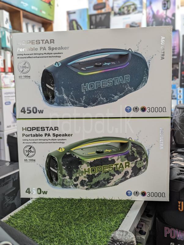 Hopestar A60 Ultra Speakers With Wirless Mic (450W)