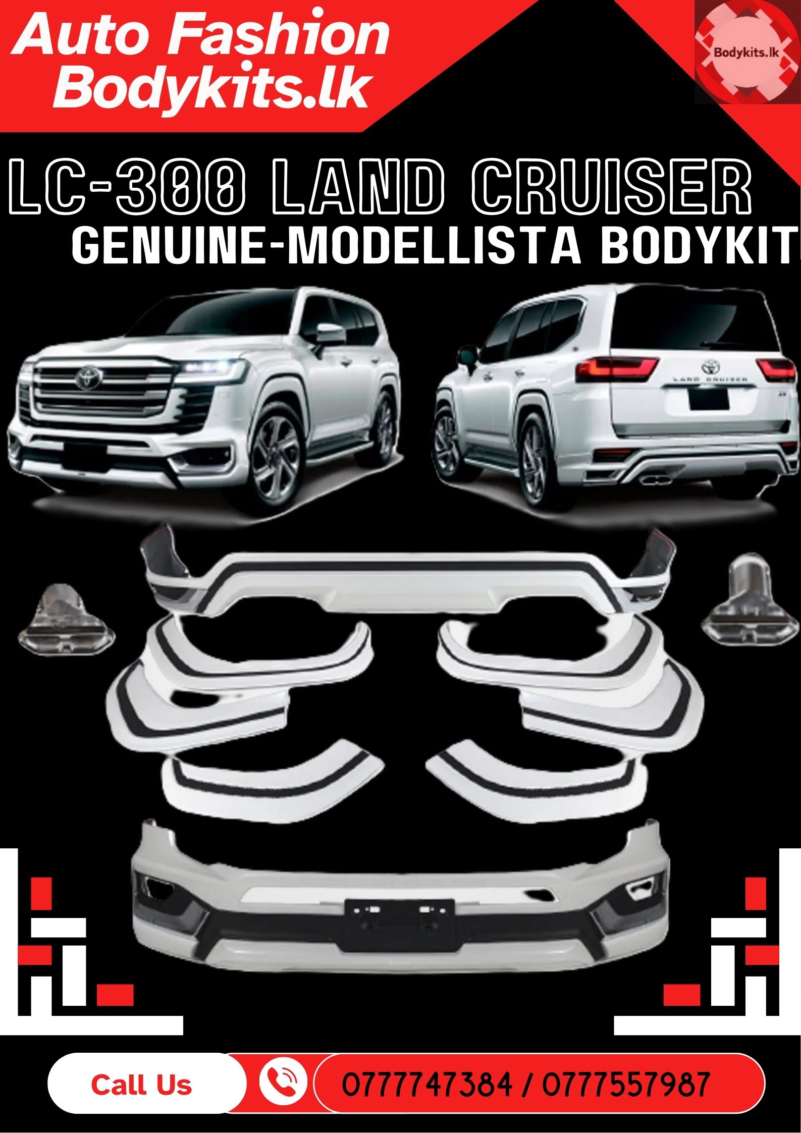 MODELLISTA bodykits Land Cruiser 300 Genuine