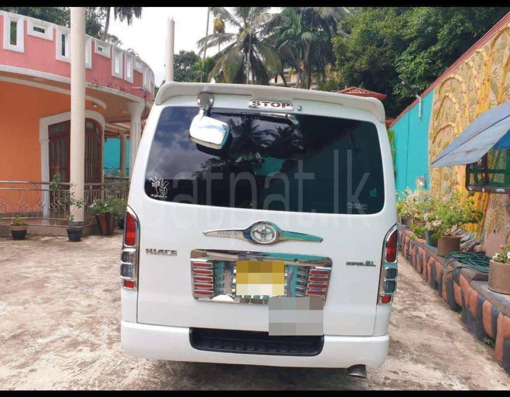 Toyota Hiace 2012 - பயன்படுத்தப்பட்டது வேன் sale in Sri Lanka - patpat.lk