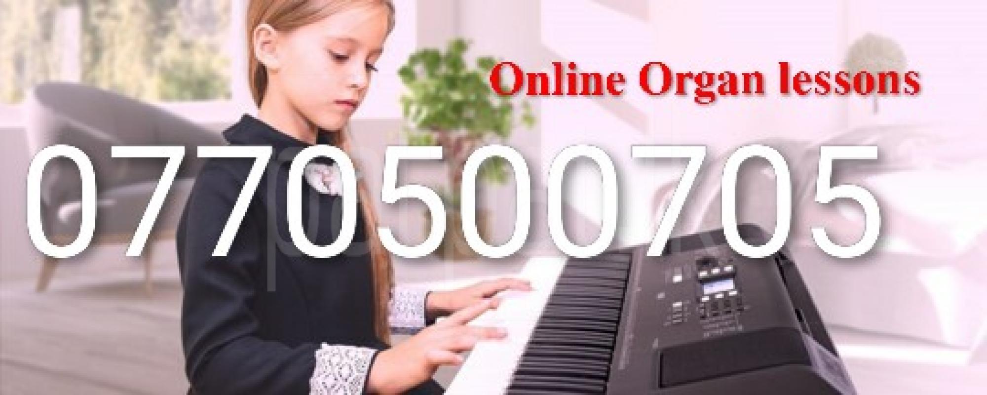 Tuition in organ lessons