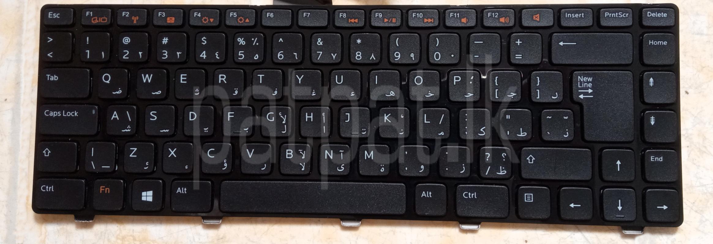 NSK-DX2SW 9Z.N5XSW.20A Keyboard for Dell Laptops