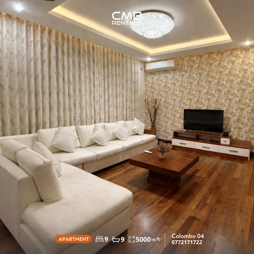 Luxury Apartment for Rent in Bambalapitiya (Colombo 04)