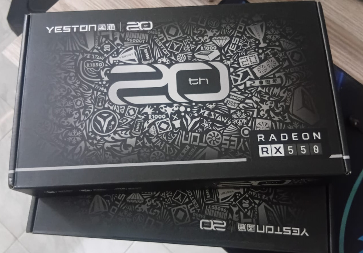 RADEON RX550 4G VGA