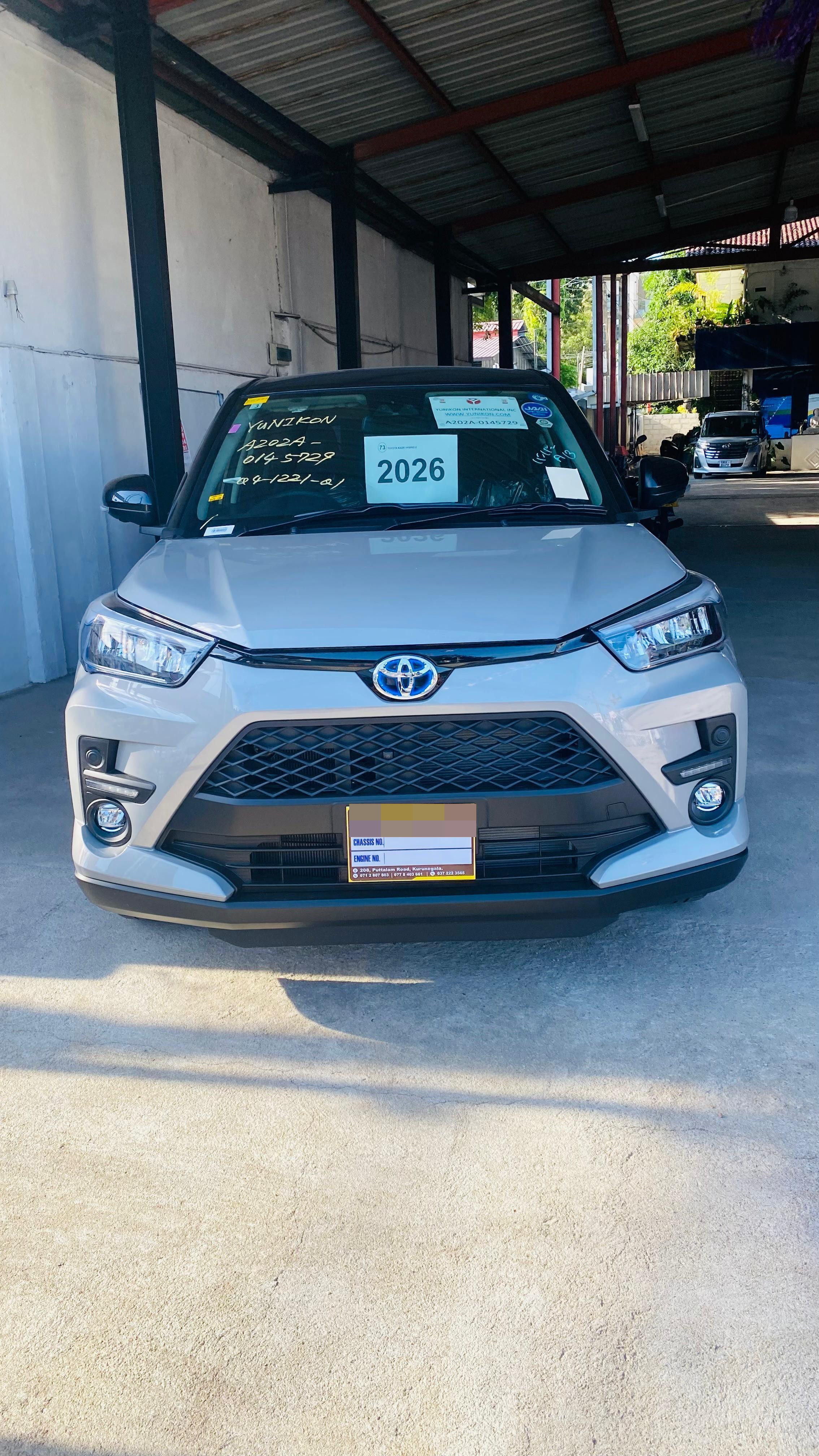 Toyota Raize 2026 - சான்றளிக்கப்பட்டது SUV sale in Sri Lanka - patpat.lk