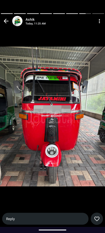 Bajaj Three Wheel 2006 - பயன்படுத்தப்பட்டது முச்சக்கர வண்டி sale in Sri Lanka - patpat.lk