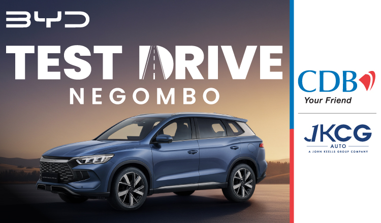 CDB x BYD Test drive negambo