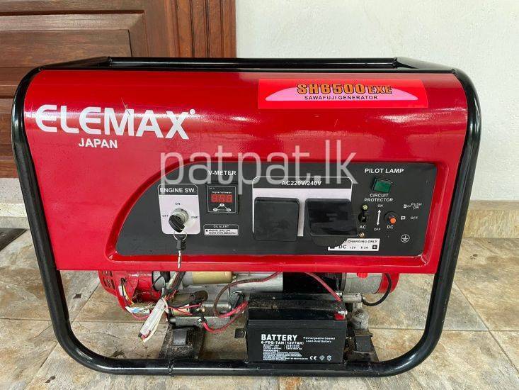 5.5 KVA - ELEMAX SH6500EX - Generator Made In Japan
