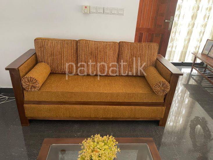 Modern Teak Sofa ads-image-1