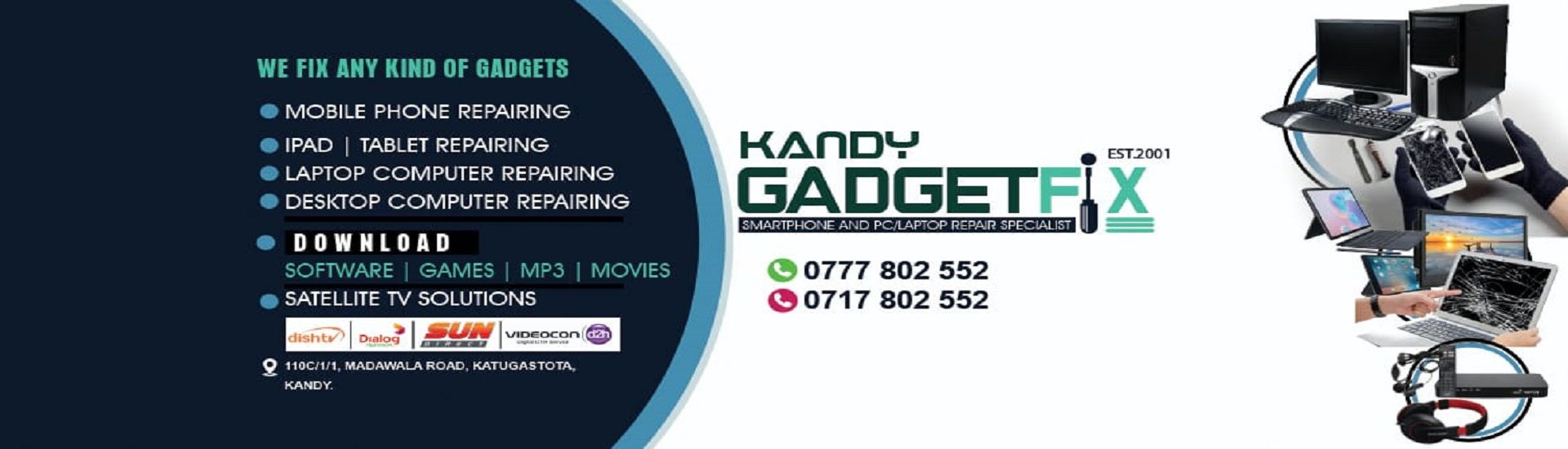 Kandy Gadget Fix cover photo