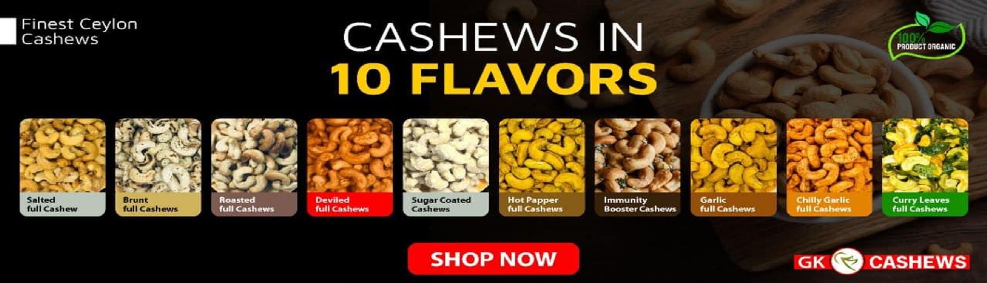 GK Cashews cover photo