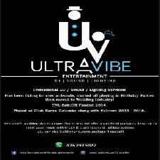 Ultra Vibe Entertainment logo