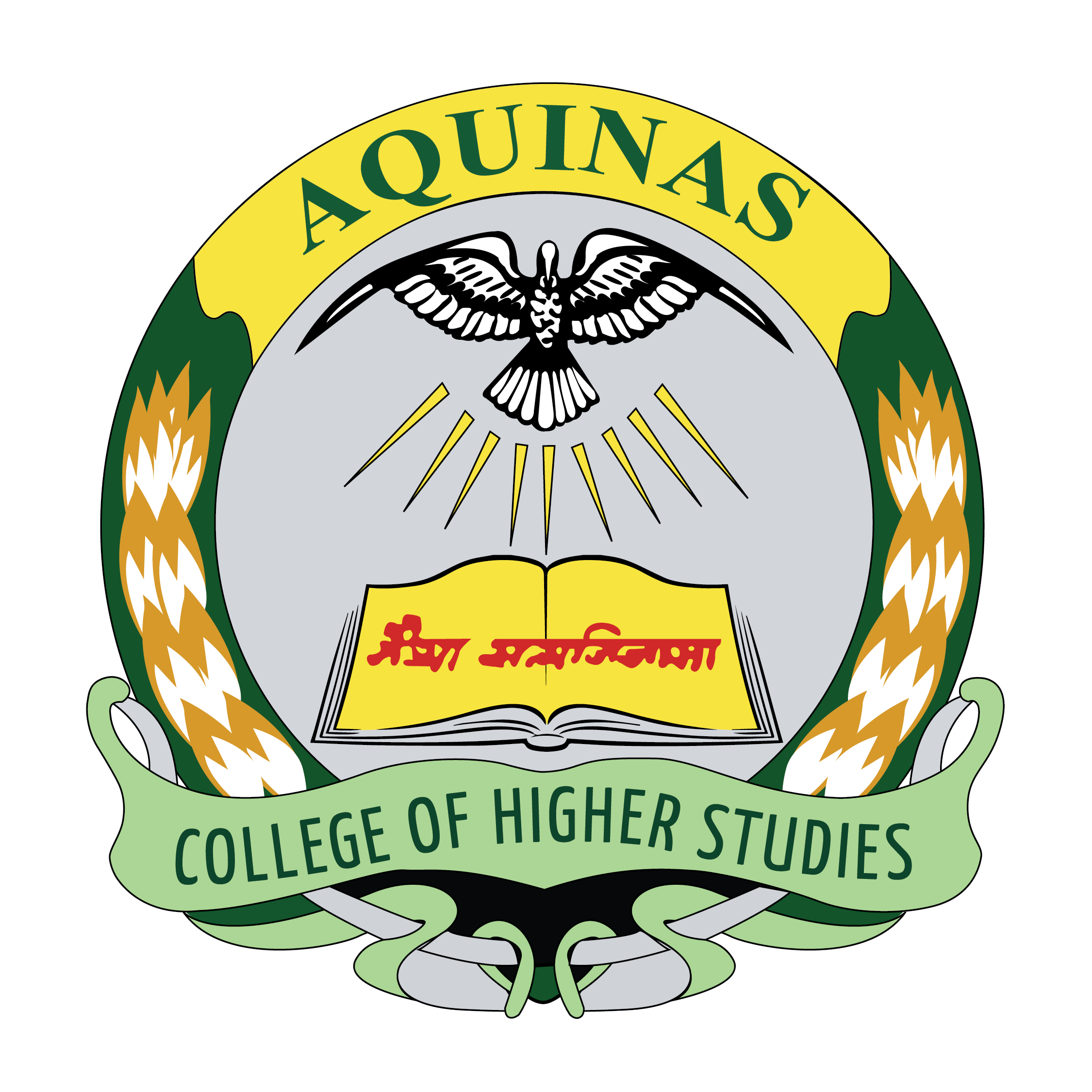 Aquinas College of Higher Studies logo