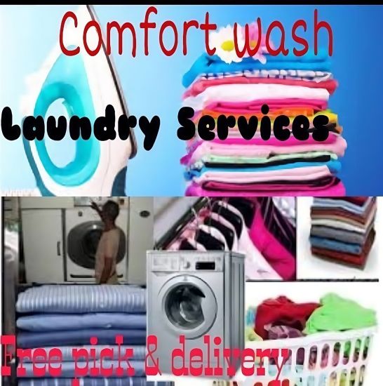 Comfort Wash Laundry logo