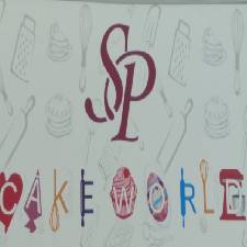 SP Cake World logo