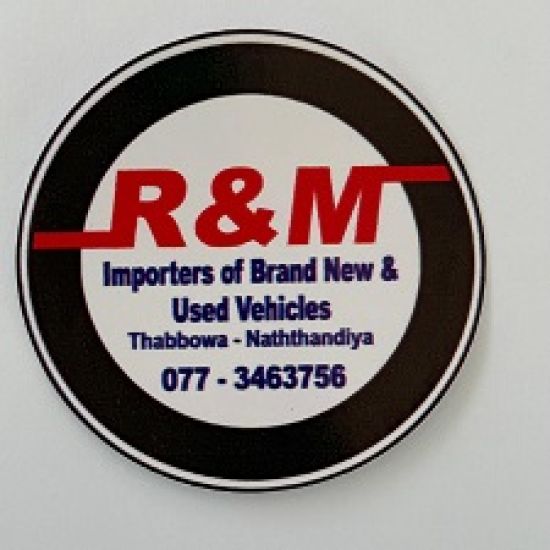 R & M Vehicle Sale logo
