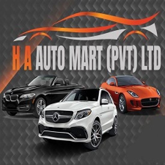 H A AUTO MART logo