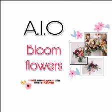 A.I.O Bloom Flowers logo